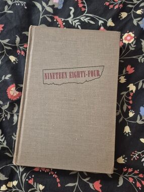 Vintage 1945 1st First Canadian Edition 1984 George Orwell Novel Book